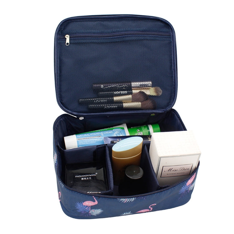 Borsa per cosmetici da viaggio imbottita impermeabile 28x22x10cm