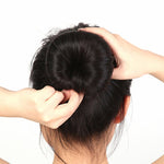 Anello per capelli a ciambella da donna 3 pezzi