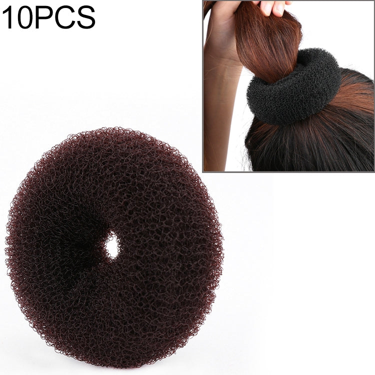 Anello per capelli a ciambella da donna 3 pezzi