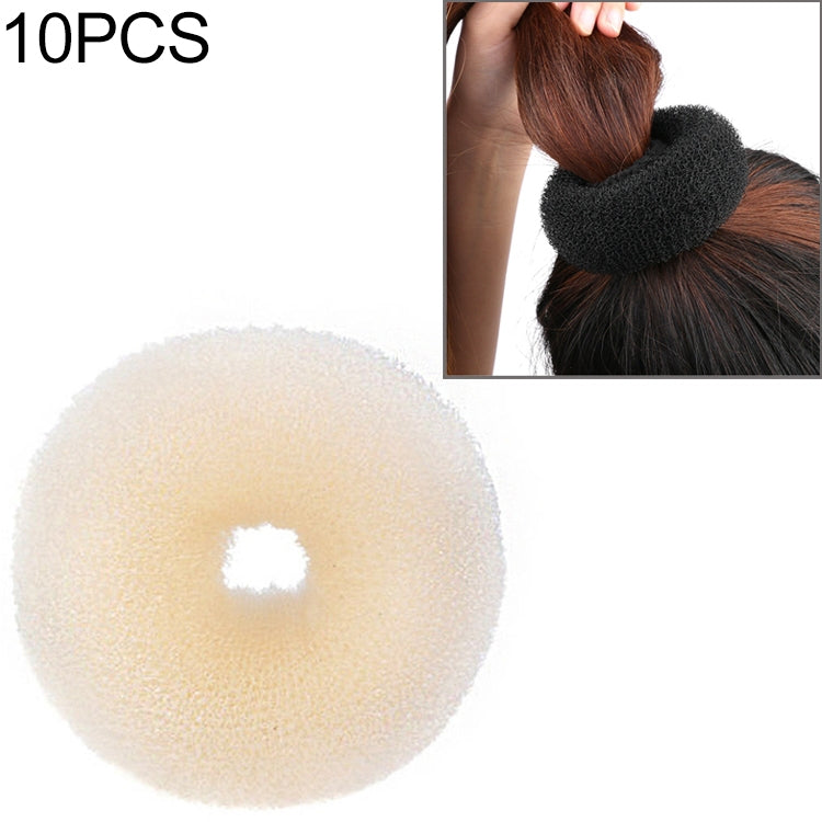Anello per capelli a ciambella da donna 3 pezzi