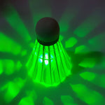 Badminton con luce LED in piuma d'oca 4 in 1