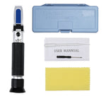 Rifrattometro portatile per misurare alcol 0-80% v/v