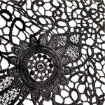 Colletto finto ricamato in pizzo per abbigliamento 55x47 cm