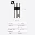 Mini macinacaffè manuale in acciaio inox 30 g