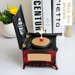 Toletta classica con carillon girevole e cassetto a specchio