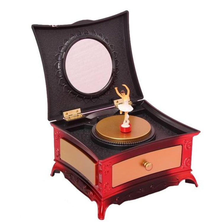 Toletta classica con carillon girevole e cassetto a specchio