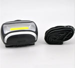 Torcia frontale portatile Mini COB LED 3W 3 modalità
