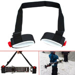 Tracolla regolabile in nylon per snowboard 1,2 m