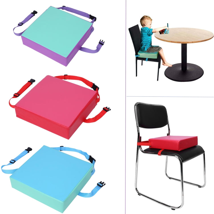 Set 3 cuscini per sedia bambini con cinturino e fibbia