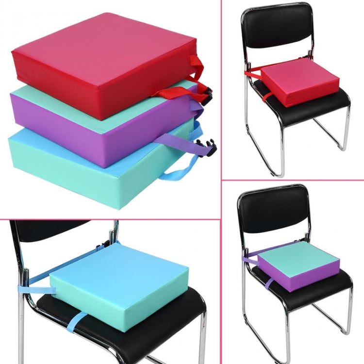 Set 3 cuscini per sedia bambini con cinturino e fibbia