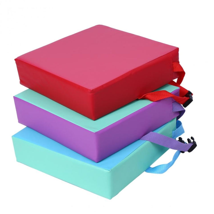 Set 3 cuscini per sedia bambini con cinturino e fibbia