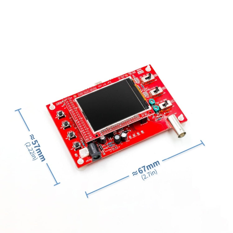 Oscilloscopio digitale DSO138 con display TFT a colori da 2,4 pollici - immagine 3