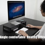 Base di archiviazione desktop Vaydeer con ricarica wireless