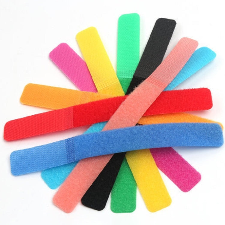 Strisce fermacavi in nylon con gancio e anello, 18 x 2 cm - immagine 2