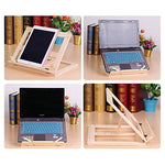Telaio in legno per lettura e tablet 33x28 cm
