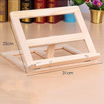Telaio in legno per lettura e tablet 33x28 cm