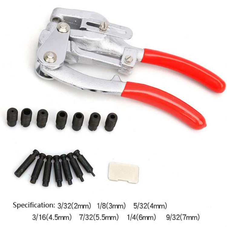 Set punzonatrici manuali 16 in 1 in acciaio inox