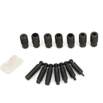 Set punzonatrici manuali 16 in 1 in acciaio inox