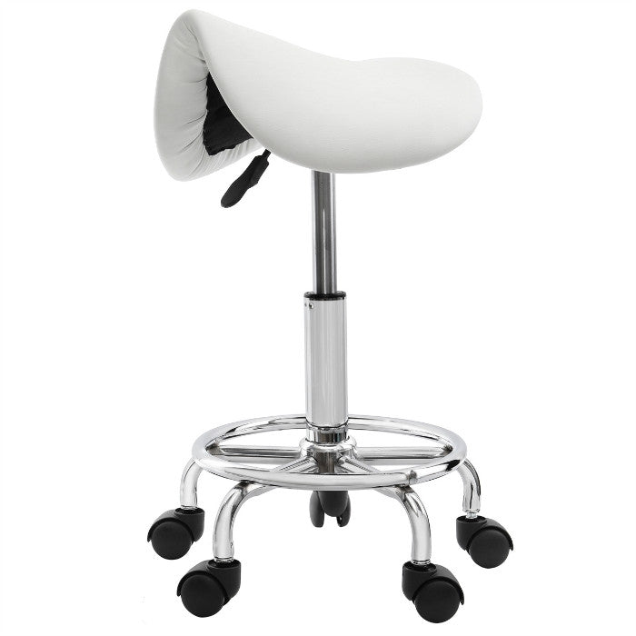 Sedia a sella ergonomica regolabile per salone
