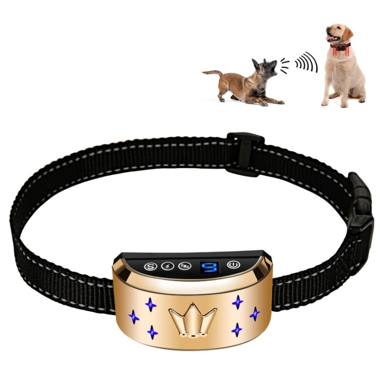 Collare elettronico antiabbaio per cani con display digitale