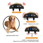 Collare elettronico antiabbaio per cani con display digitale