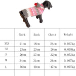 Maglione natalizio con cappuccio per animali domestici