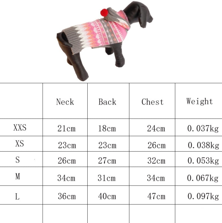 Maglione natalizio con cappuccio per animali domestici