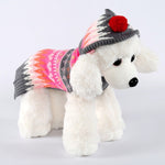 Maglione natalizio con cappuccio per animali domestici