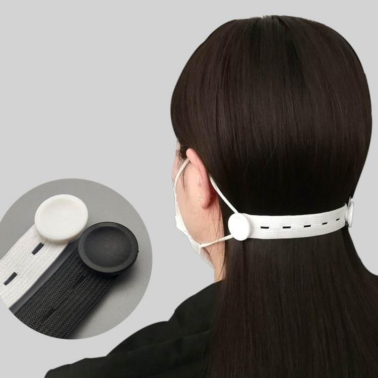 Ganci regolabili per maschera 4 pezzi in poliestere