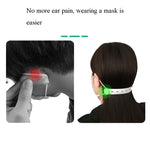 Ganci regolabili per maschera 4 pezzi in poliestere