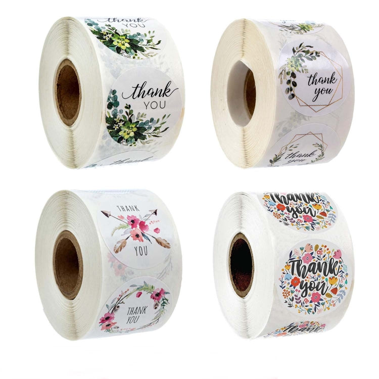 Adesivo decorativo per fiori in rotolo da 10 pezzi