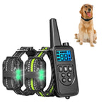 Collare telecomandato per addestramento cani con antiabbaio