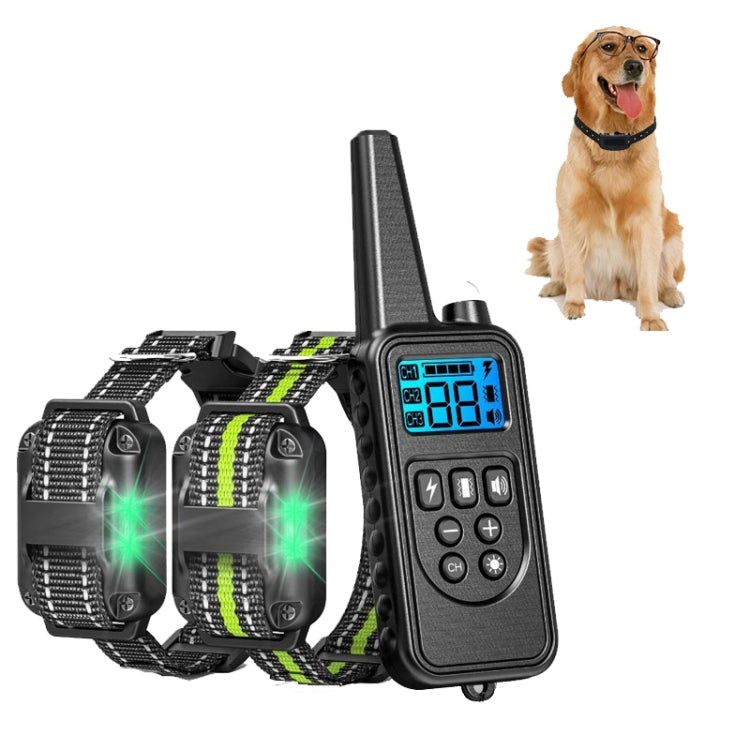 Collare telecomandato per addestramento cani con antiabbaio