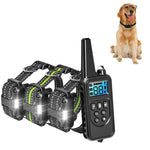Collare telecomandato per addestramento cani con antiabbaio