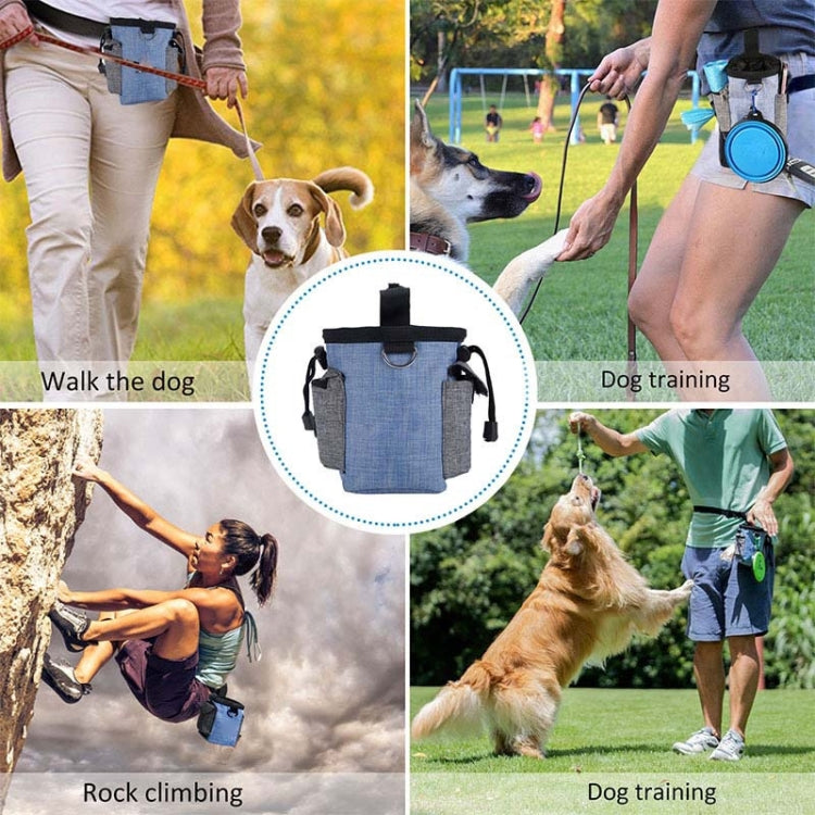 Borsa da addestramento per cani con ciotola pieghevole