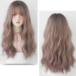 Parrucca donna capelli lunghi leggermente riccia 58cm