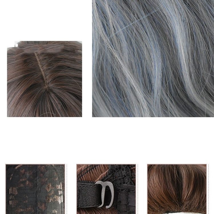 Parrucca donna capelli lunghi leggermente riccia 58cm