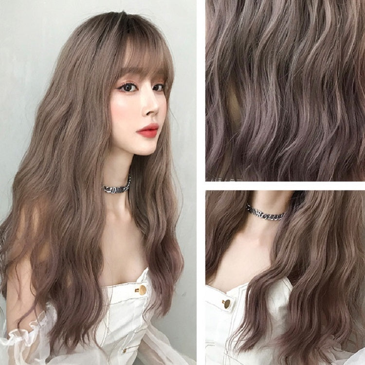Parrucca donna capelli lunghi leggermente riccia 58cm