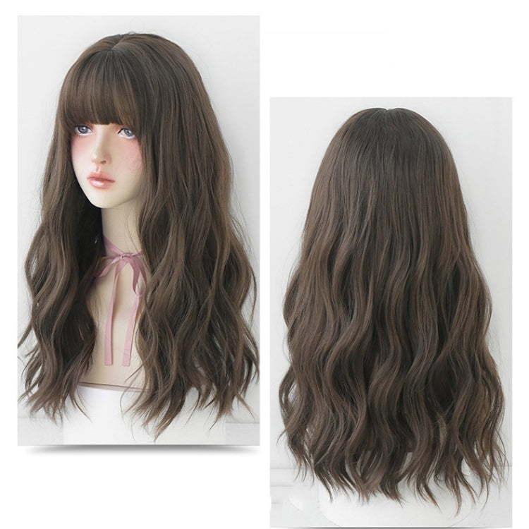 Parrucca donna capelli lunghi leggermente riccia 58cm