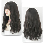 Parrucca donna capelli lunghi leggermente riccia 58cm