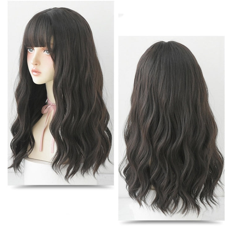Parrucca donna capelli lunghi leggermente riccia 58cm