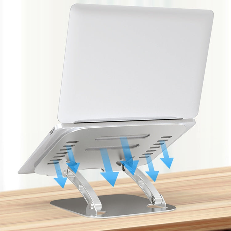 Staffa regolabile in lega di alluminio per laptop e tablet