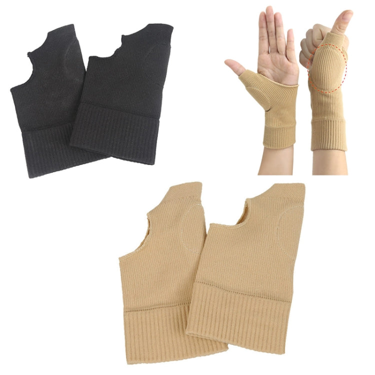 Guanti scaldapolsi a compressione sportiva traspiranti S-L