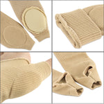 Guanti scaldapolsi a compressione sportiva traspiranti S-L