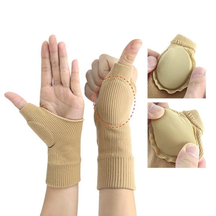 Guanti scaldapolsi a compressione sportiva traspiranti S-L