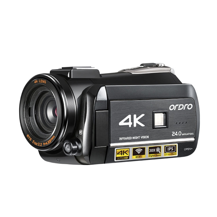 Videocamera digitale ORDRO AC3 4K con schermo IPS 3,1"