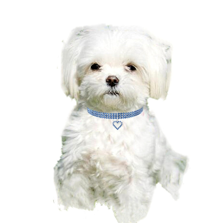Set 2 collari elastici per cani e gatti S M L