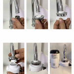 Connessione rubinetto acqua calda elettrica Zoosen 3000W