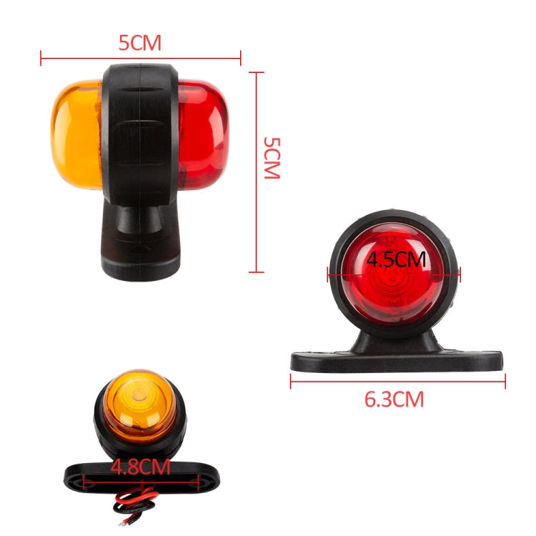 Luce laterale LED 12-24V per camion e furgoni
