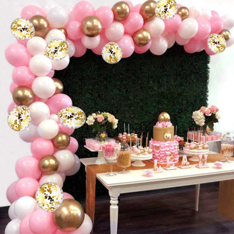 Set decorazioni palloncini rosa per festa compleanno